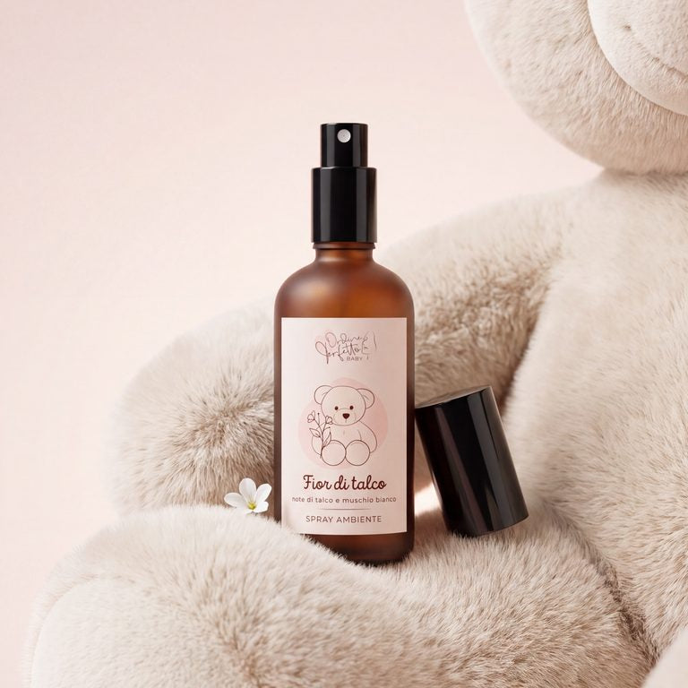 Spray Ambiente & Tessuti – Fior di Talco 🤍🧸