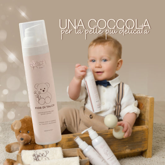 Crema corpo delicata per bambini