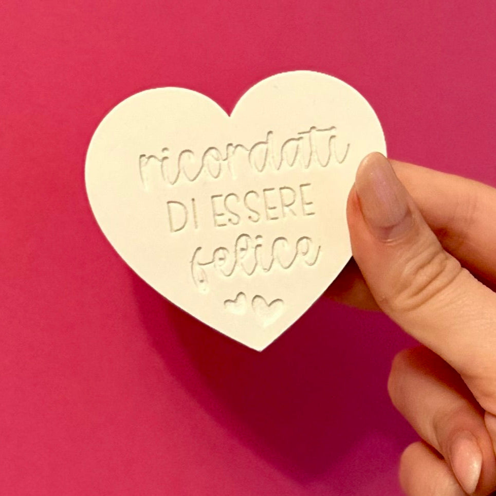 Gessetti "Cuore" con frasi