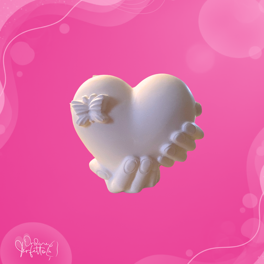 Gesso - Cuore in mano