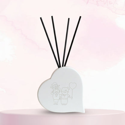 Diffusore in ceramica profumata con mini essenza